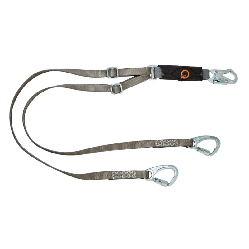 MSA V-SERIES TIE-BACK SHOCK ABSORBING SAFETY LANYARDS