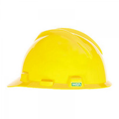 463944- HELMET V GARD MSA USA YELLOW C/W STAZ - ON